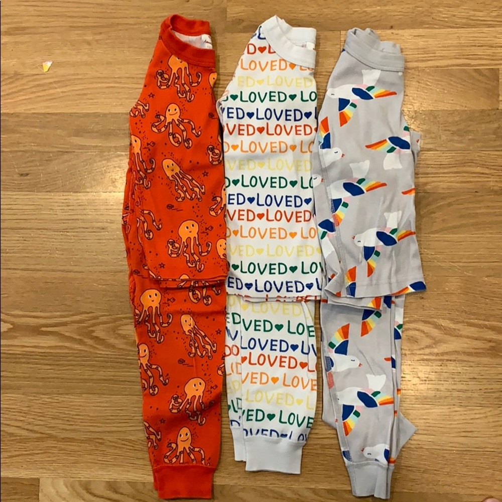 3 pairs of Hannah Anderson pajamas